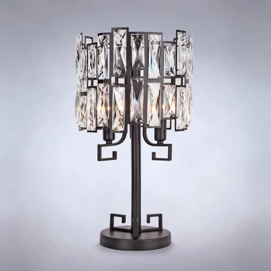 01093/3 черный Интерьерная настольная лампа Bogate's Frammenti 01093/3 Strotskis