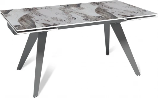 47945000001347 Стол раскладной Rhein (160+40+40), керамика глянцевая Pandora Top Concept арт.21422