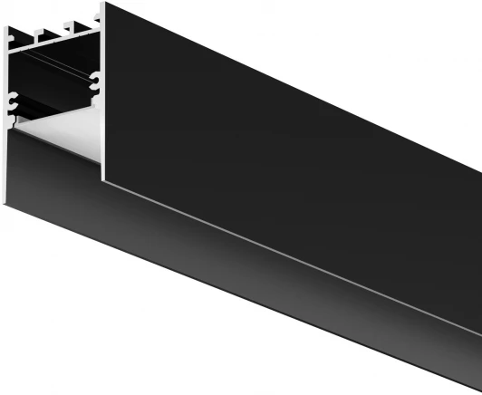 633011 Алюминиевый профиль накладной-подвесной 35x51 черный 2 м, ALM-3551-B-2M Maytoni 633011