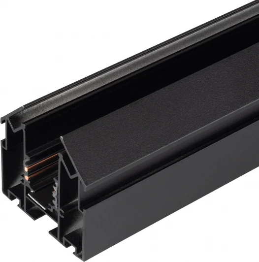 047572 Трек встраиваемый магнитный MAG-ORIENT-TRACK-2653-STR-G-3000 (BK) (Arlight, IP20 Металл) 047572