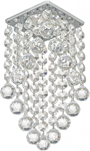 Tayo GU10.5.14.8x8.113 N Встраиваемый светильник хрустальный Dio D'Arte Tayo Nickel GU10.5.14.8x8.113 N (220V)