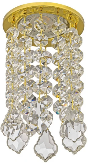 Osimo GU10.5.14.8.722 G Встраиваемый светильник хрустальный Dio D'Arte Osimo Gold GU10.5.14.8.722 G