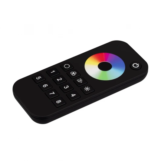 059249 INTELLIGENT ARLIGHT Пульт SMART-SPI-801-52-8SC-RGBW-SUF Black (3V, 2.4G) (IARL, IP20 Пластик) 059249