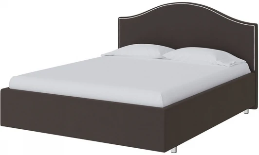 1912764 PROxSON Кровать Classic (Ткань: Велюр Forest 16 Коричневый) 80x190