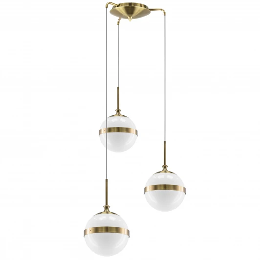 813131 Подвесная люстра ярусная Lightstar Globo 813131 (220V, на проводе, шарики)