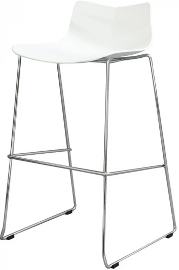 LEAF-06 white Стул барный LEAF-06 белый