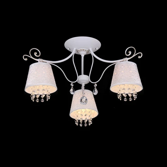 10854/3C GOLD IVORY Потолочная люстра Natali Kovaltseva 10854 10854/3C GOLD IVORY
