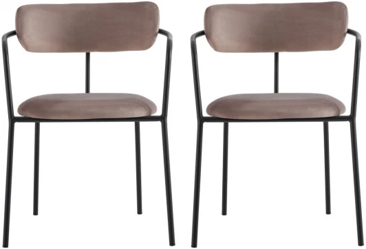 FR 0548P Комплект из 2-х стульев Bradexhome Ant латте