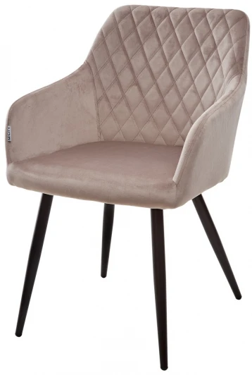 UDC8266G06214 Стул BRANDY серый, велюр G062-14