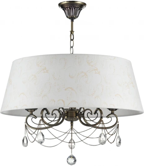 FR2904-PL-05C-BZ Подвесная люстра Freya Brossard FR2904-PL-05C-BZ