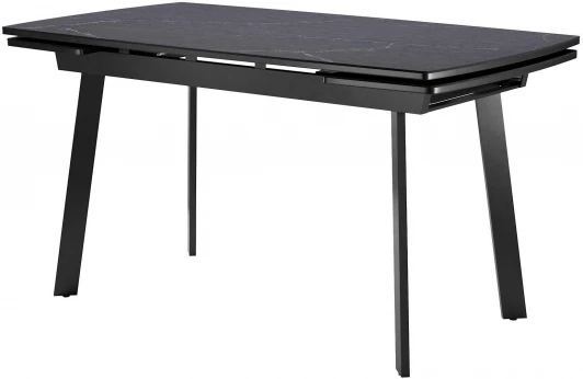 00-00062285 Стол US140 мрамор ультра черный сатин/опоры черные Dikline 00-00062285