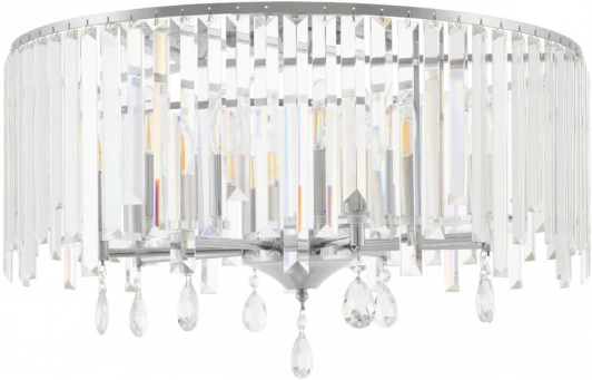 372509/8/590 CR Потолочная люстра хрустальная на штанге Arte Milano Sorrento-2509 372509/8/590 CR (220V)