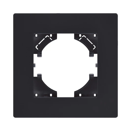 AT1BM Рамка 1-постовая черный матовый Kollinger Aspekt AT1BM