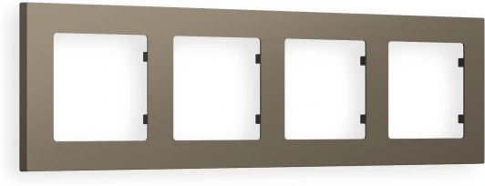 AF220634 Рамка Ambrella Volt ALFA Techno (Темная бронза матовый) 4-ая AF220634