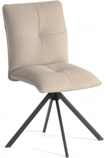 24997 Стул обеденный Sweet Tetchair (Металл,Велюр/Бежевый) арт.24997