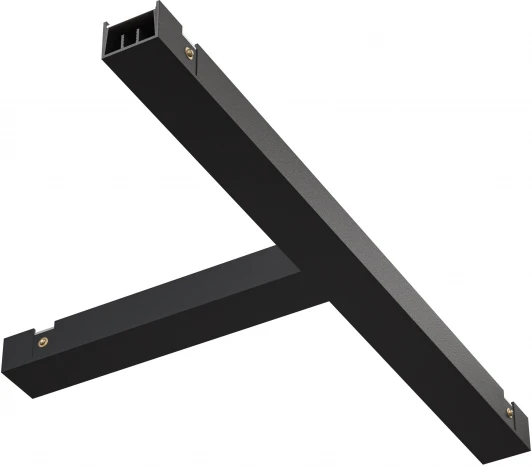 TRA172TPC-1B Т- образный коннектор питания, черный Maytoni Accessories for tracks Basity TRA172TPC-1B (48V)