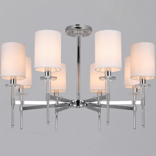 IL1382-8CPA-29 CR Romei Потолочная люстра на штанге ILLUMICO IL1382-8CPA-29 CR Romei