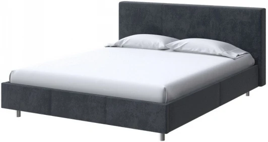 2015960 PROxSON Кровать Novo (Ткань: Велюр Casa Графитовый) 90x200