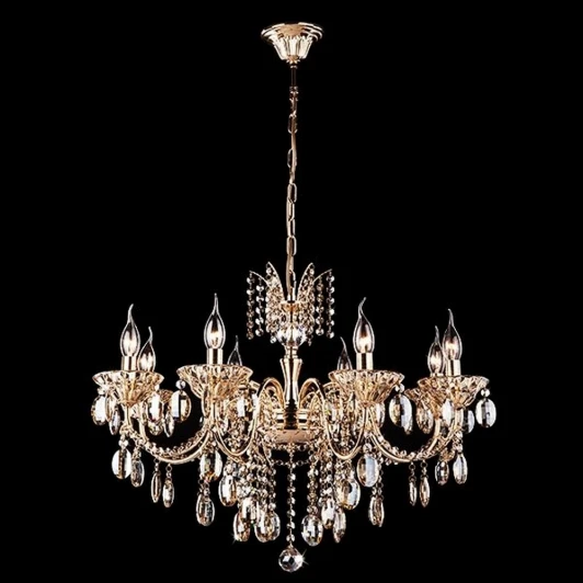 10025/8 золото Подвесная люстра Eurosvet 10025 10025/8 золото