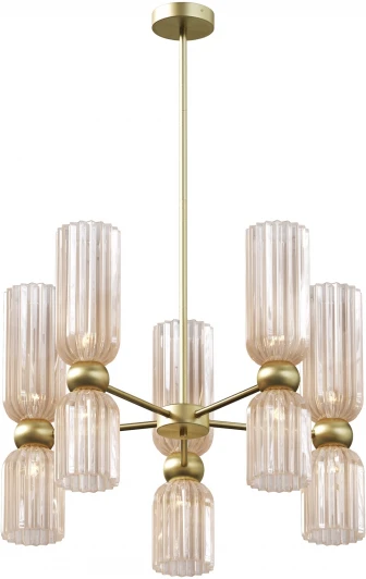 MOD302PL-10CG Потолочная люстра на штанге Maytoni Antic MOD302PL-10CG (220V)