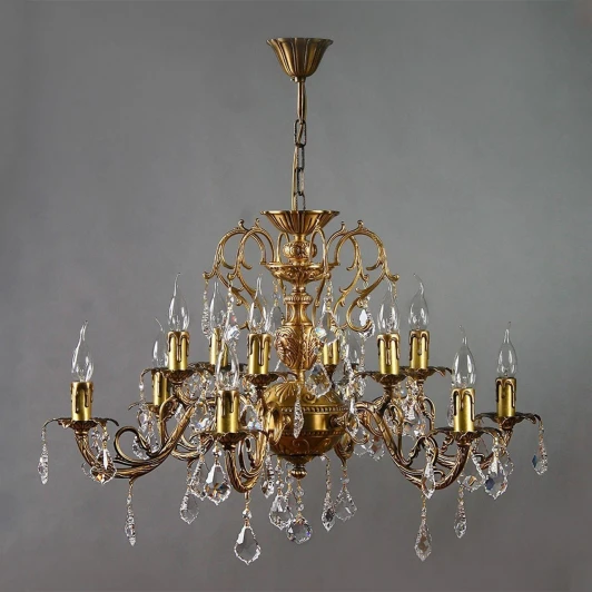 8888/6+6 AB New Leaf Подвесная люстра Ambiente Alicante 8888/6+6 AB New Leaf