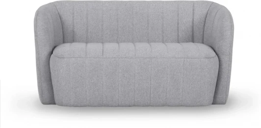 745070 Диван Lecco ОГОГО (арт.745070), (Ткань,Рогожка/Светло-серый)