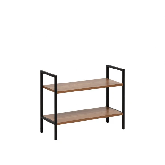 4687207095778 Стеллаж Leset Стилвуд 22 широкий, 2 полки 4687207095778 Металл, Черный