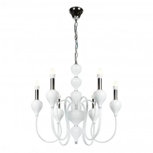 88003-6 WH Подвесная люстра iLamp Lady 88003-6 WH
