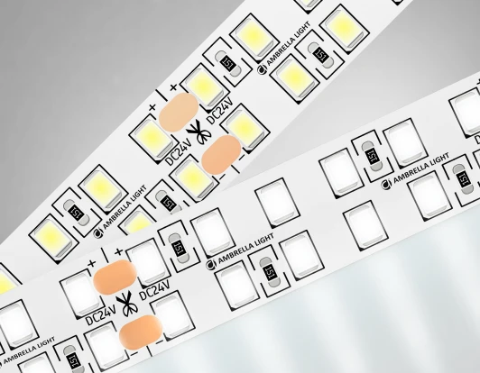 GS3702 Светодиодная лента двухрядная Ambrella Illumination GS3702 2835 240Led 24W/m 24V IP20 4500K 5m