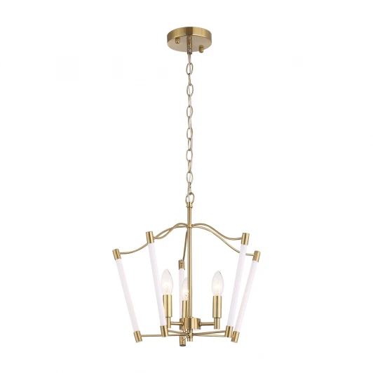 SL1406.303.03 Подвесная люстра ST Luce Регалия SL1406.303.03 латунь/прозрачный E14*3 40W