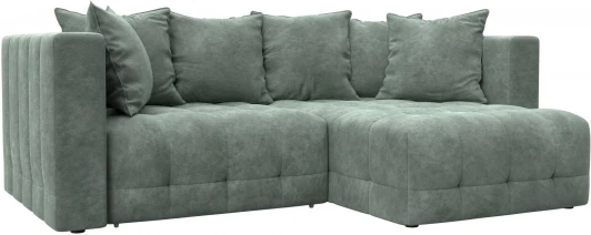 128810 Диван угловой Лига-052 НПБ угол универсальный Лига Диванов (Велюр) арт.128810