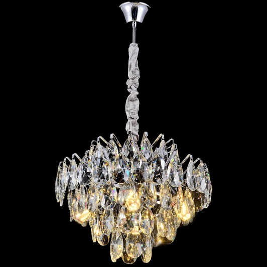 93380-0.4-400 CH Подвесная люстра хрустальная Reluce 93380-0.4-400 CH