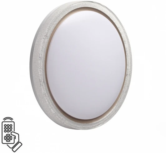 7781/DL Настенно-потолочный светильник Sonex Kristy 7781/DL пластик/белый/золот. LED 48Вт пульт ДУ