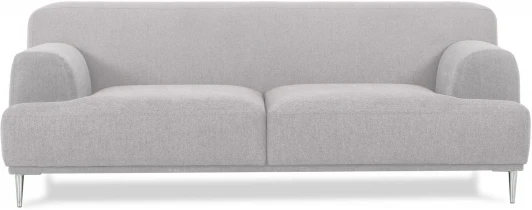 753134 Диван Portofino 2-х местный ОГОГО (арт.753134), (Велюр/Светло-серый)