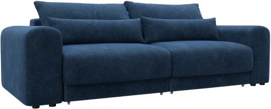 129133 Диван прямой Лига-056 НПБ Лига Диванов (Велюр) арт.129133