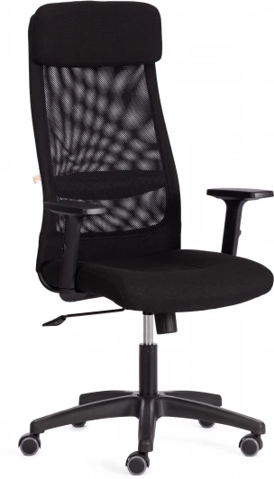 20615 Компьютерное кресло игровое Tetchair PROFIT PLT (Ткань/Черный) 20615