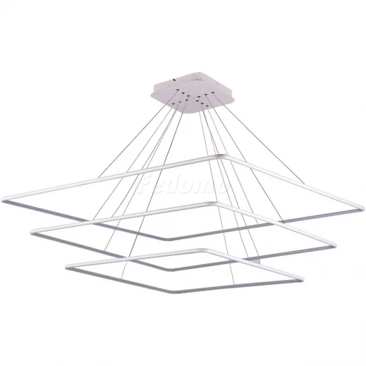 S111024/3SQ 180W White In Люстра подвесная светодиодная Donolux, 3 плафона, 180W, белый