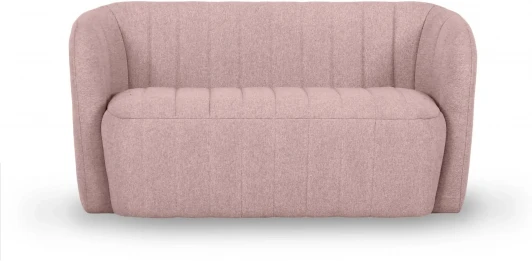 745061 Диван Lecco ОГОГО (арт.745061), (Ткань,Рогожка/Розовый)