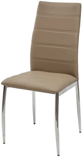 XS603654 Обеденный стул M-City DESERT 603 серо-коричневый #654, экокожа