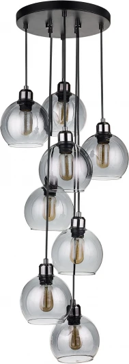 PND180.08.01.004.DC-P01GR Подвесной светильник каскадный 33 ИДЕИ PND180.08.01.004.DC-P01GR (220V, на проводе)