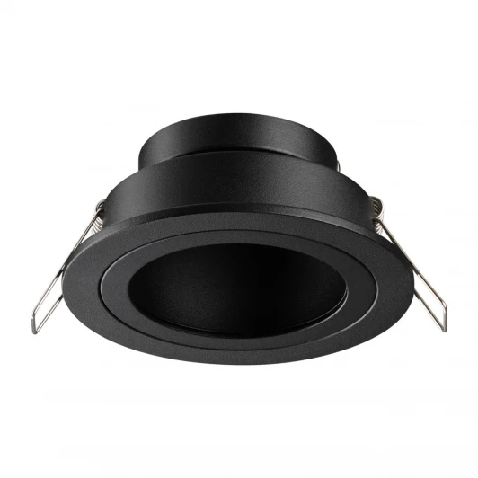 371000 Светильник встраиваемый Novotech Morus 371000 черный IP20 GU10 50W 220V