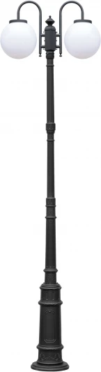 88210LA/10/E7/down Bl Наземный фонарь IP44 Oasis Light GLOBO L 88210LA/10/E7/down Bl в форме шара (220V, фонарь, шар)