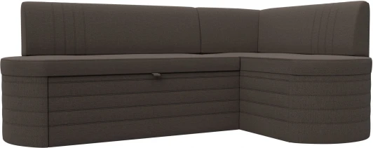 122531 Диван кухонный угловой Токио правый угол Лига Диванов (Рогожка) арт.122531