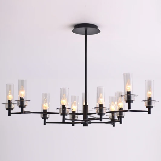 IL2216-12PLS-24 HIGHBALL Подвесная люстра на штанге ILLUMICO IL2216-12PLS-24 HIGHBALL