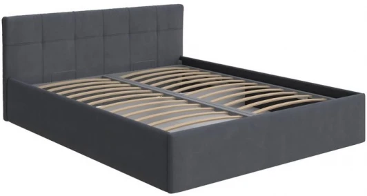 2028703 PROxSON Кровать Domo с бельевым ящиком (Ткань: Рогожка Тетра Графит) 90x200