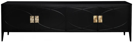 151SV-00005 151SV-00005 Тумба под TV черная 200*60*40см Garda Decor