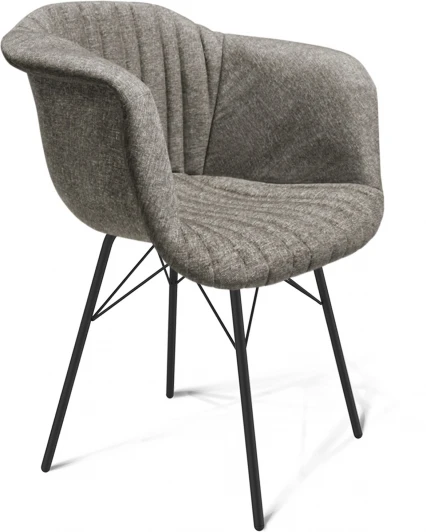 6005478101 Стул Sheffilton SHT-ST31-C1/S64 пепельный/черный муар