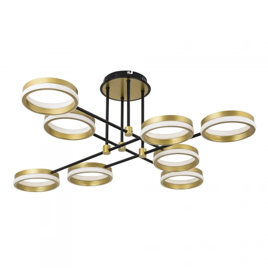 L3102-4 Потолочная люстра светодиодная на штанге с пультом с регулировкой цветовой температуры LED4U LED4U L3102-4