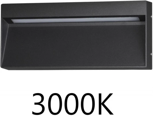 6649/5WL3 Подсветка для лестниц встраиваемая Odeon Light Vitty 6649/5WL3 черный/металл/акрил IP54 LED 5W 3000K 220V