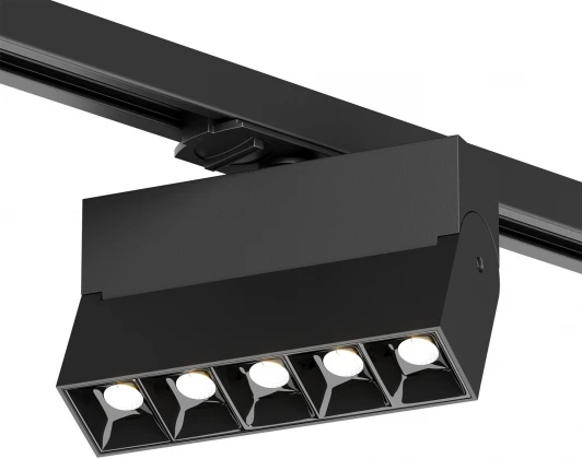 DK6446-BK Трековый светильник однофазный 220V Denkirs Edder DK6446-BK